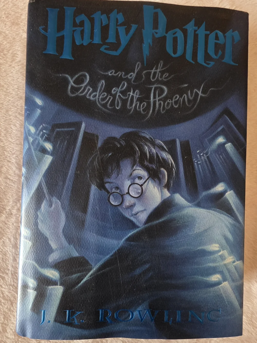 Harry Potter and the Order of the Phoenix by J.K. Rowling – Hardcover Book
